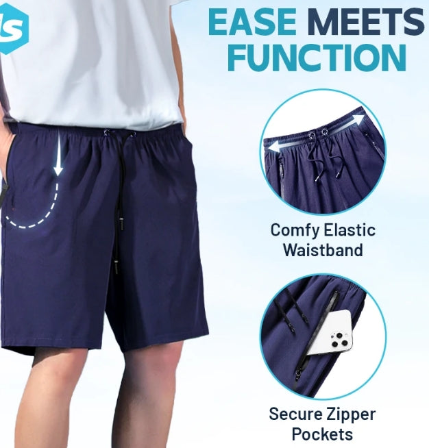 CoolFlex™ - Unisex Ice Silk Stretch-Shorts | 1+1 GRATIS