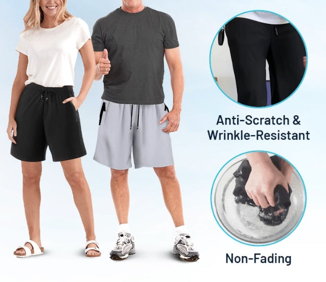 CoolFlex™ - Unisex Ice Silk Stretch-Shorts | 1+1 GRATIS