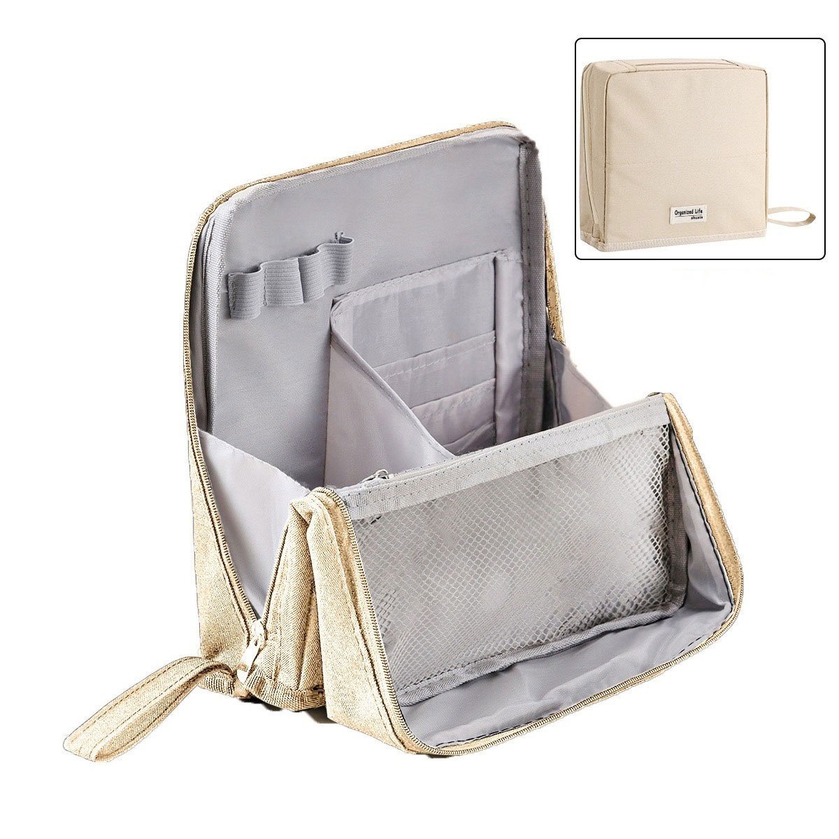 BeautyCarry™ – Stehende Make-up-Tasche | 50% Rabatt