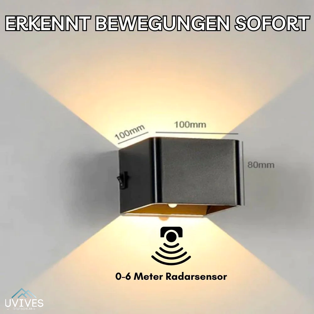 LumiFlex  - Die kabellose und luxuriöse Wandlampe | 50% RABATT