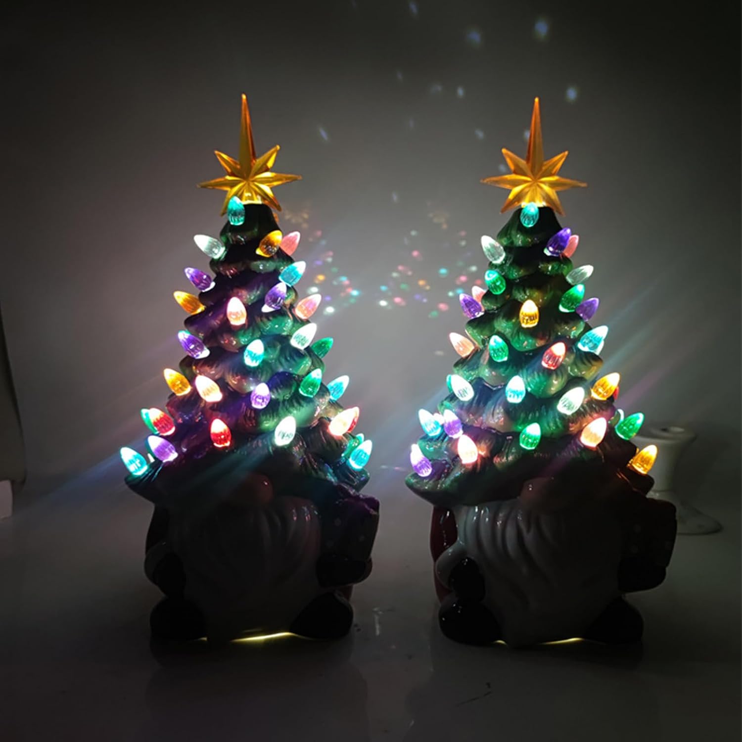 LightUpGnome – DIY Leuchtender Weihnachtswichtel-Baum