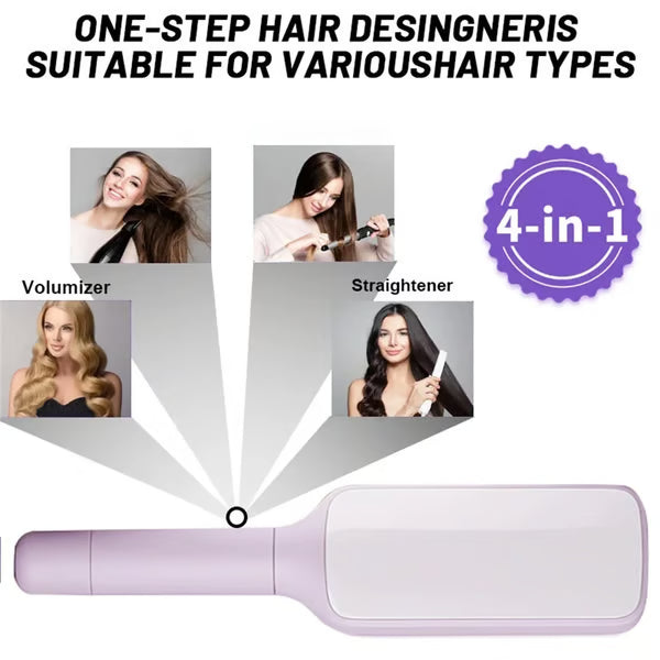 CleanBrush™ – Rotierende Selbstreinigungs-Haarbürste | 1+1 GRATIS