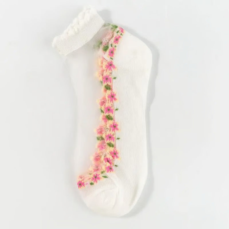 FloraLux™ – Spitzensöckchen für Eleganz & Komfort | 5+5 GRATIS
