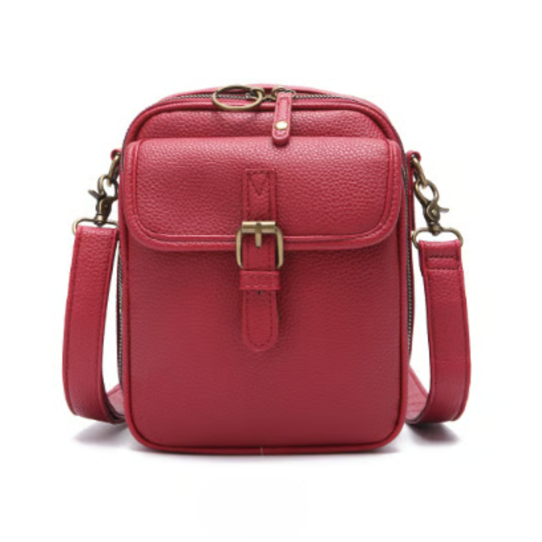 LineaLux® Crossbody‑Ledertasche | 50% RABATT