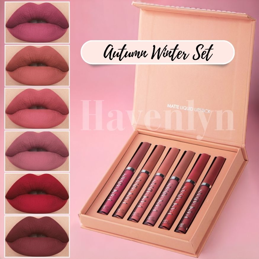 Havenlyn™ | Everlasting Liquid Lipstick Matte (Set 6 Stück)