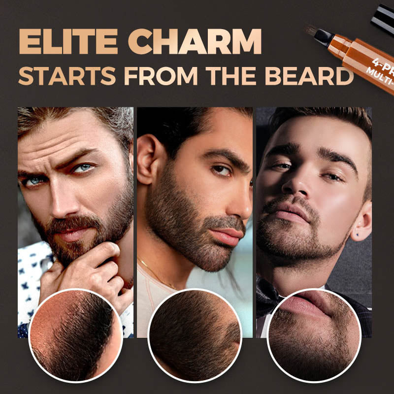 BeardPen Pro™ – 4-Spitzen Bart-Korrekturstift | 1+2 GRATIS
