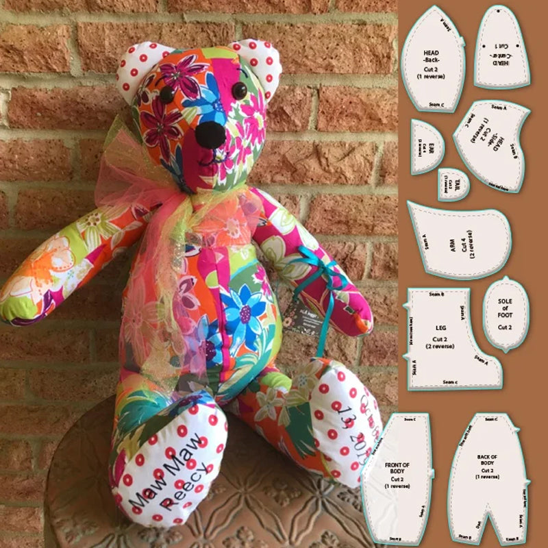 Ocerar™ Memory Bear Schablonen Lineal Set | 50% RABATT