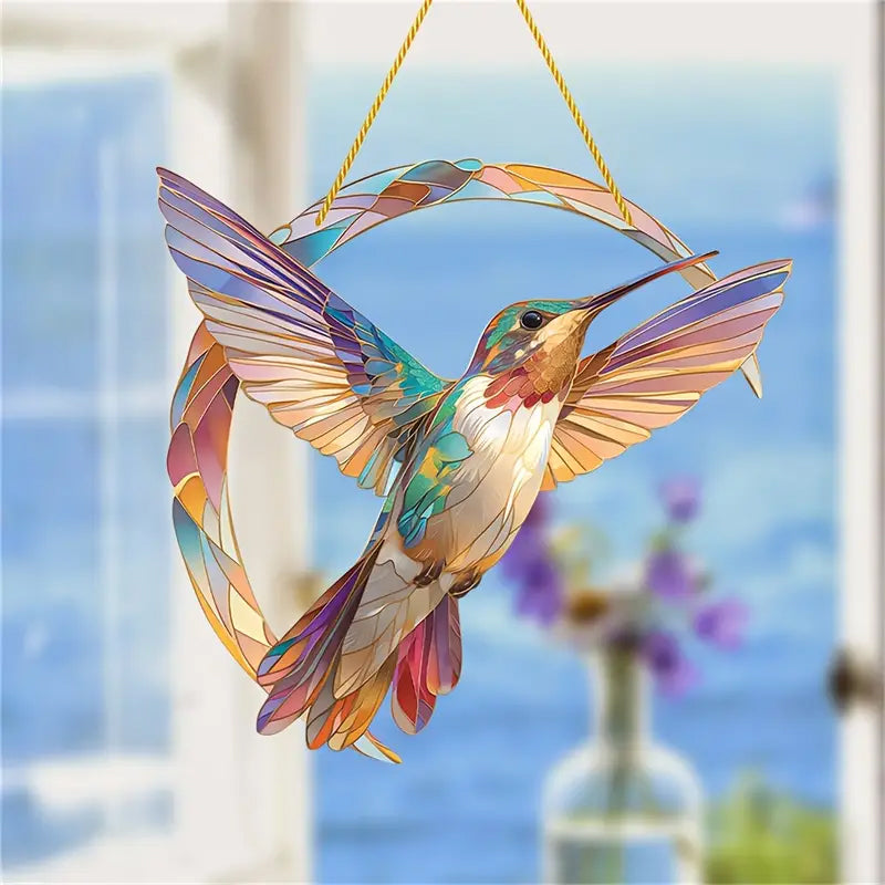 Acryl-Kolibri-Anhänger