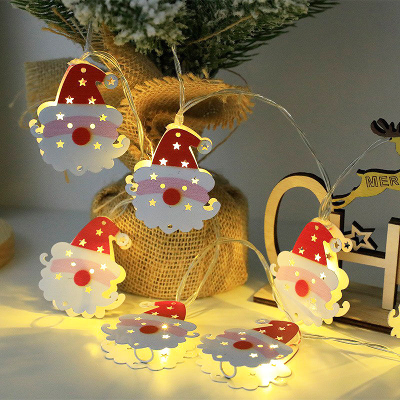 NordicGlow – Weihnachts LED-Eisen-Dekolichterkette