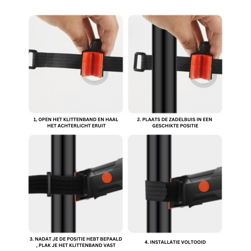 LED-Fietsachterlicht
