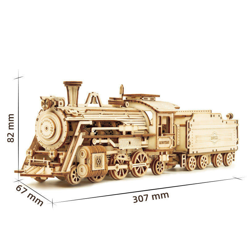 Mechanisches Holzpuzzle-Set™