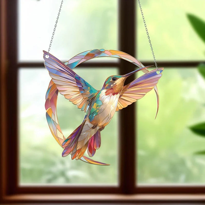 Acryl-Kolibri-Anhänger