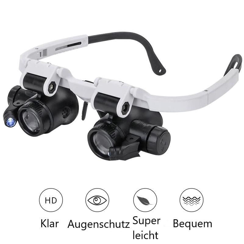 LED Brille Lupe | 50% RABATT