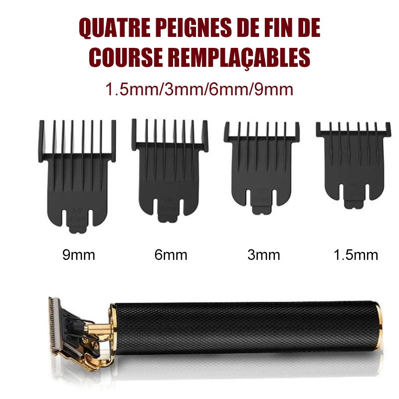 PrecisionTrim Pro - Professioneller Herren-Haarschneider mit LED-Einladungslicht | 50% RABATT