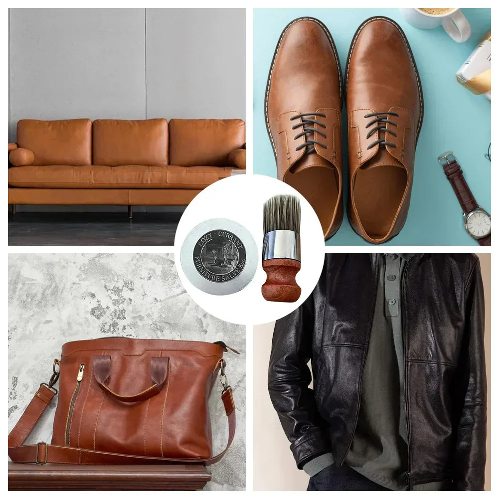 LeatherGuard™ – Natürlicher Balsam zur Revitalisierung & Schutz von Leder | 1+1 GRATIS