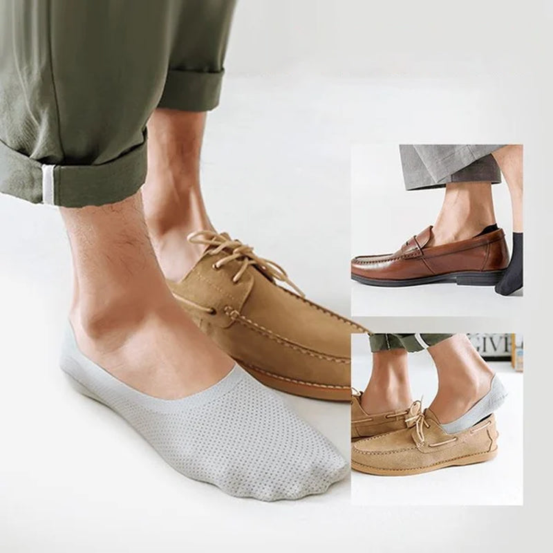 Atmungsaktive Eis-Seiden-Socken