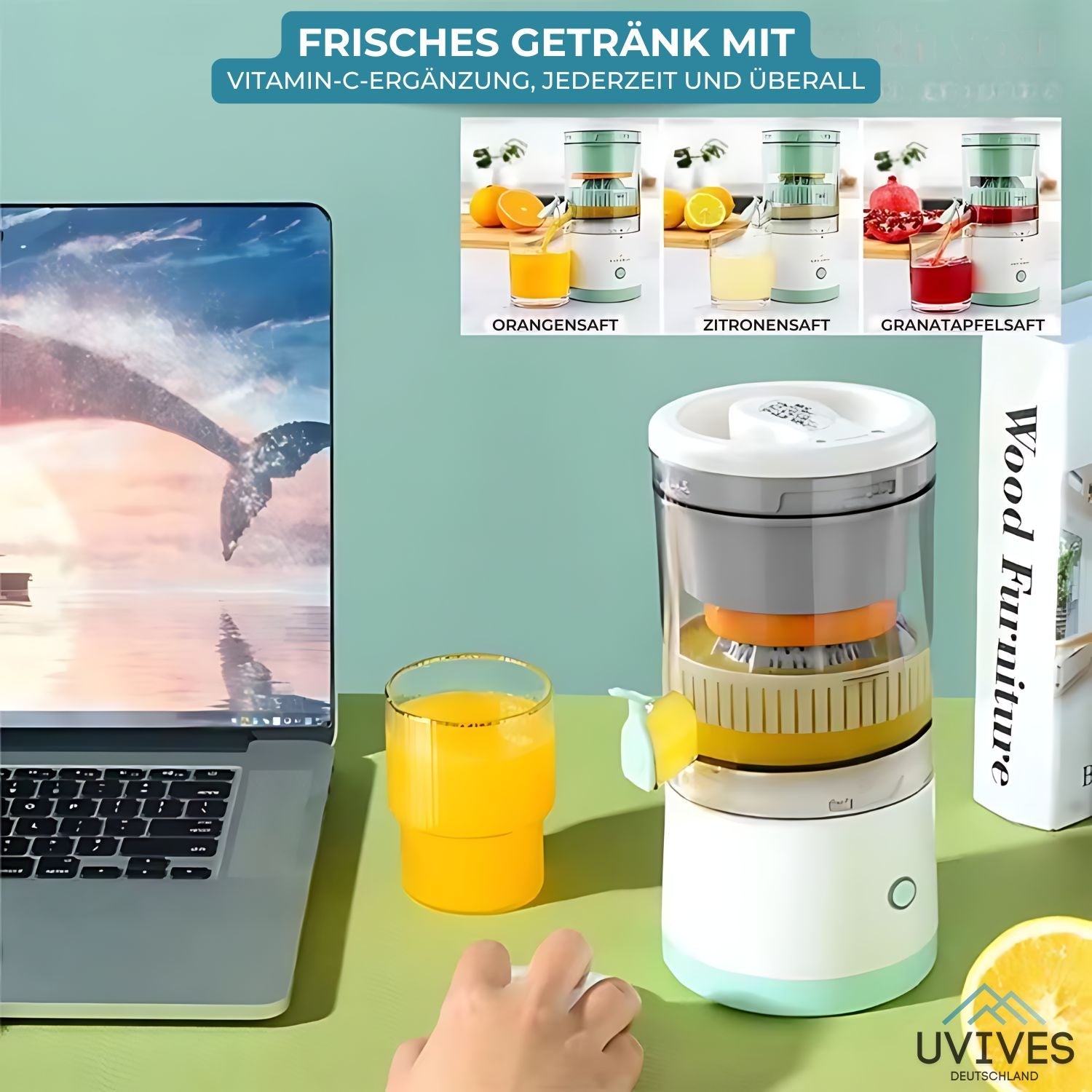Schnell und einfach gesunde Säfte genießen