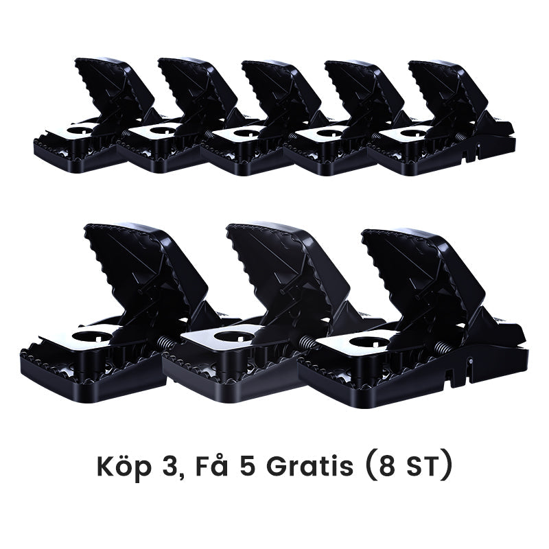 SnapPro 3er-Set – Hochsensible & leistungsstarke Mausefalle