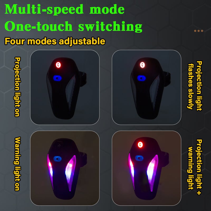 GlowRide™ – LED-Rücklicht für Fahrräder | 50% Rabatt