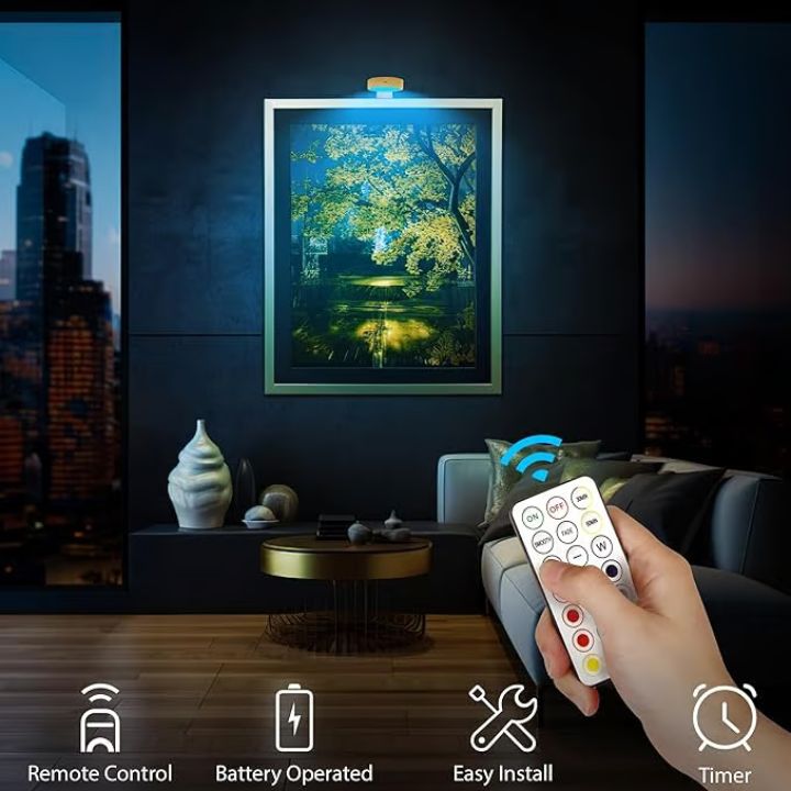 Kabellose magnetische LED-Lampe – dimmbar und wiederaufladbar | 50% Rabatt