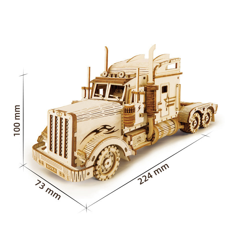 Mechanisches Holzpuzzle-Set™