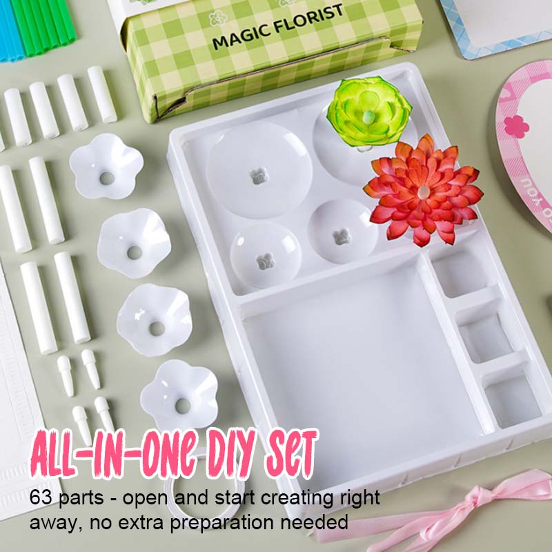 BloomCraft – Kinder DIY Blumen Kreativ-Set