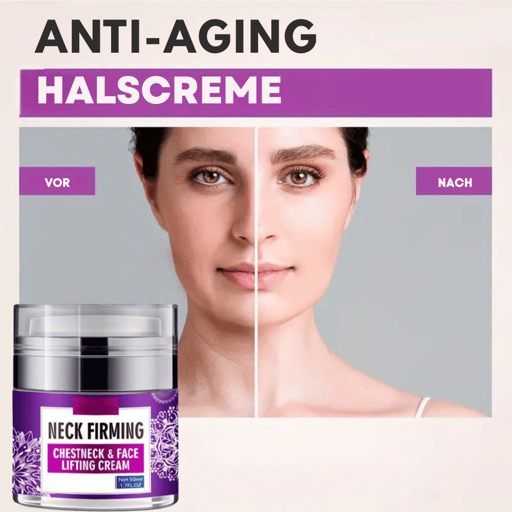 NeckLift — Straffende Hals-, Brust- und Gesichtscreme | 1+1 GRATIS