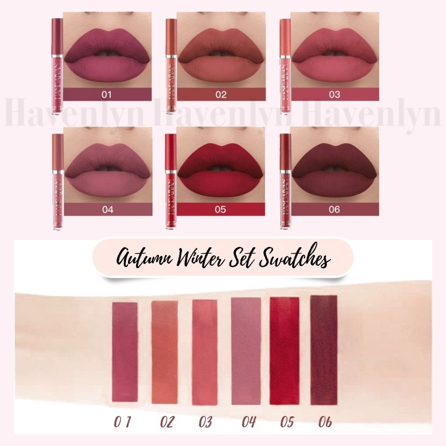 Havenlyn™ | Everlasting Liquid Lipstick Matte (Set 6 Stück)