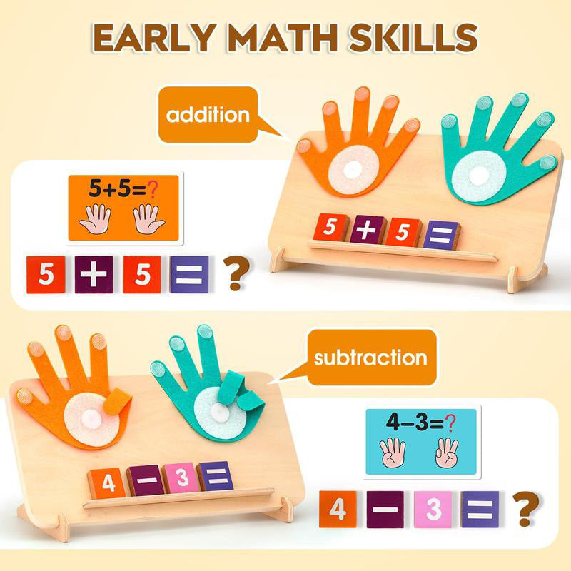 Manipulatives Zahlenzählblöcke