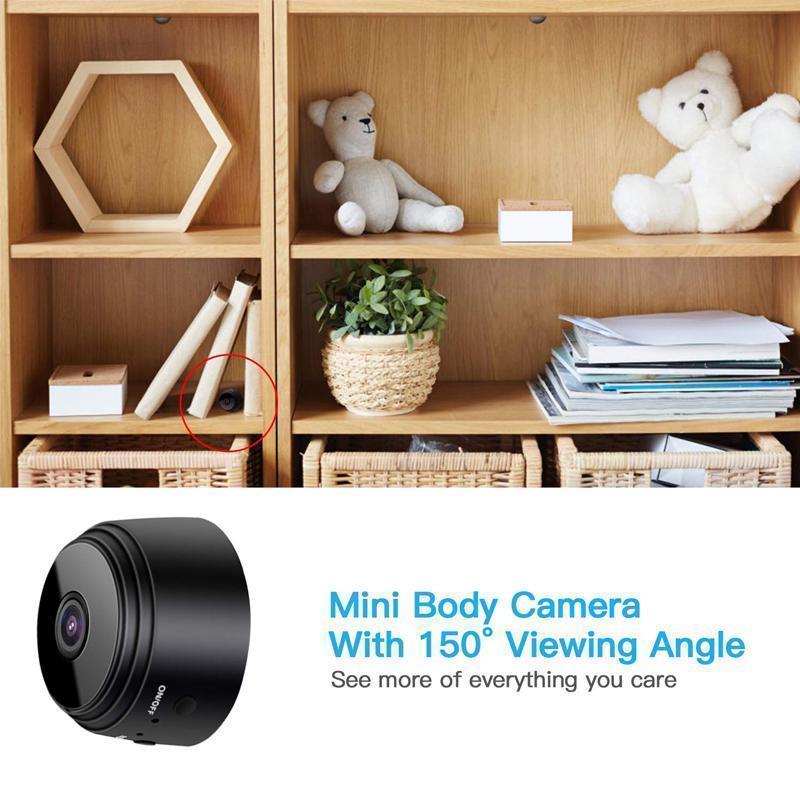 1080p WiFi Mini Kamera - Sichern Sie Ihr Zuhause jederzeit und überall