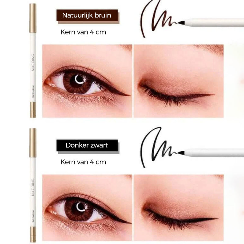 Schnell trocknender und wasserfester Eyeliner