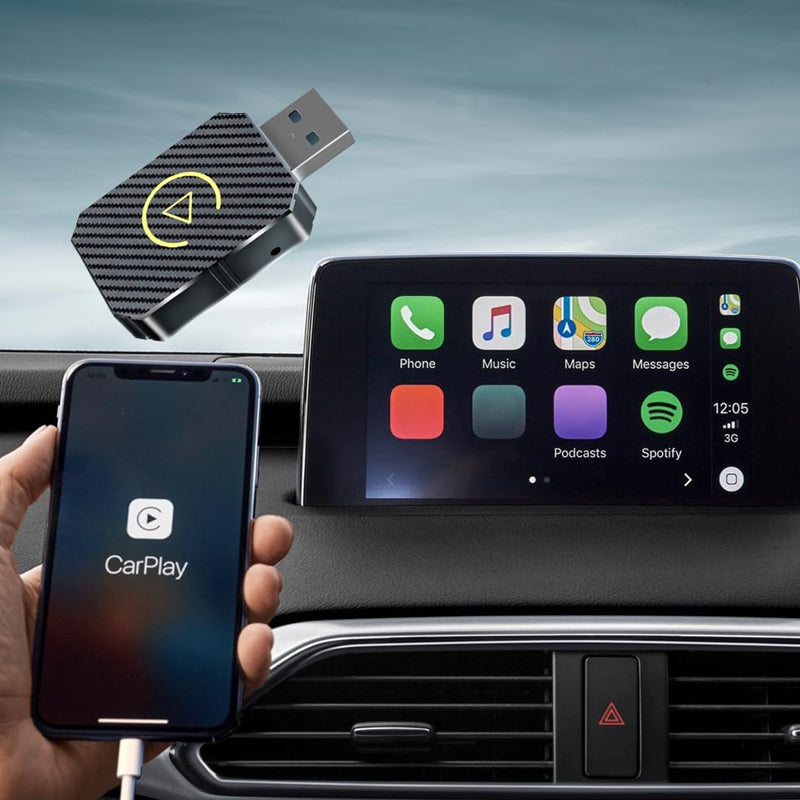 AutoLink - Mini-Kabelloser CarPlay-Adapter | 50% RABATT