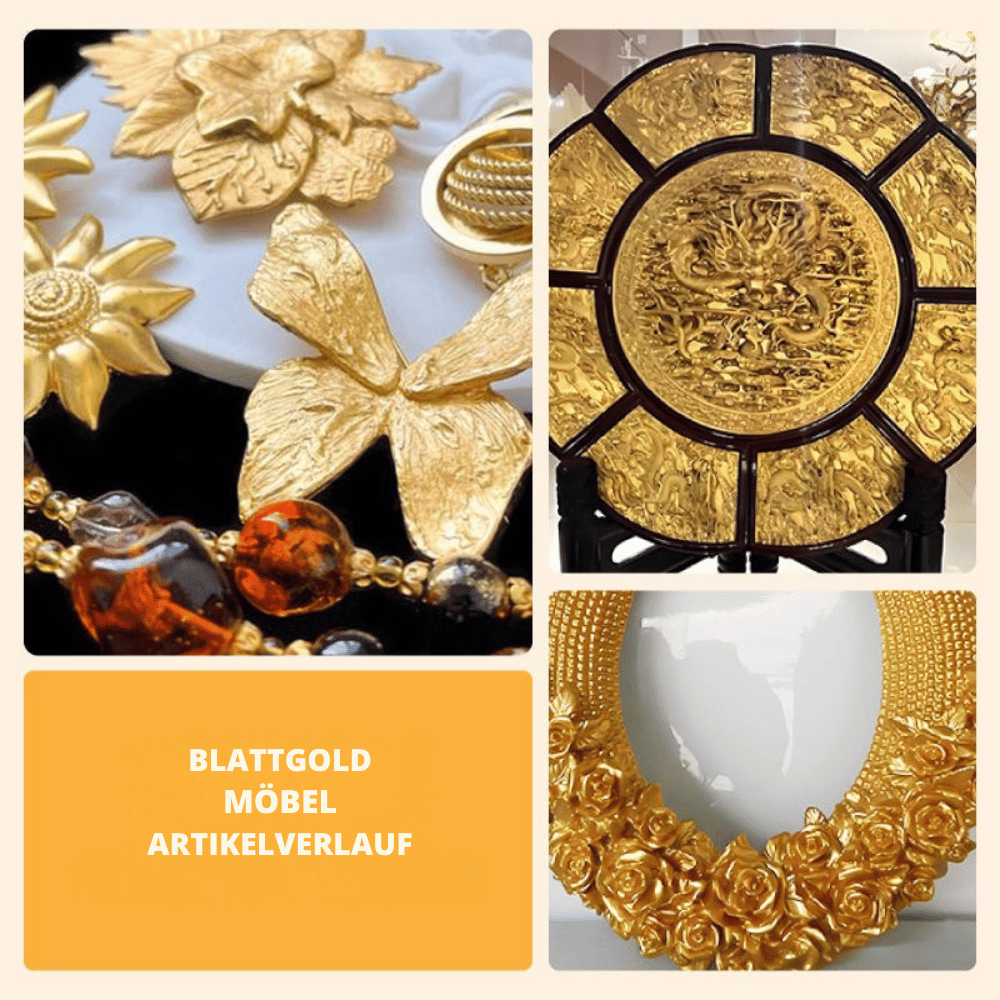 GoldLuxe — Wetterfeste Goldfarbe auf Wasserbasis | 50% RABATT