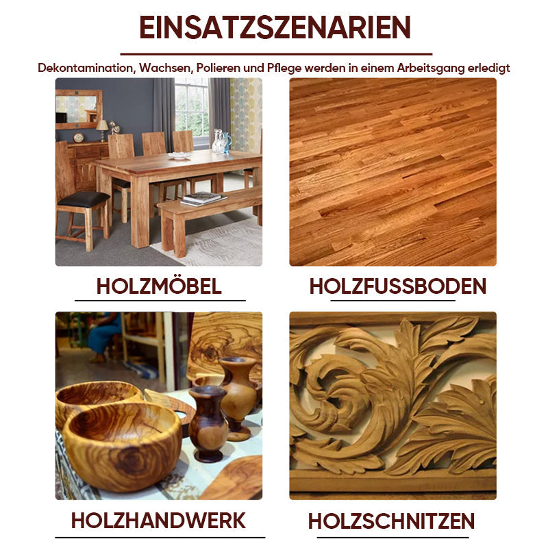 HolzGuard™ 100ML -  Lang anhaltender Holzschutz | 1+1 GRATIS