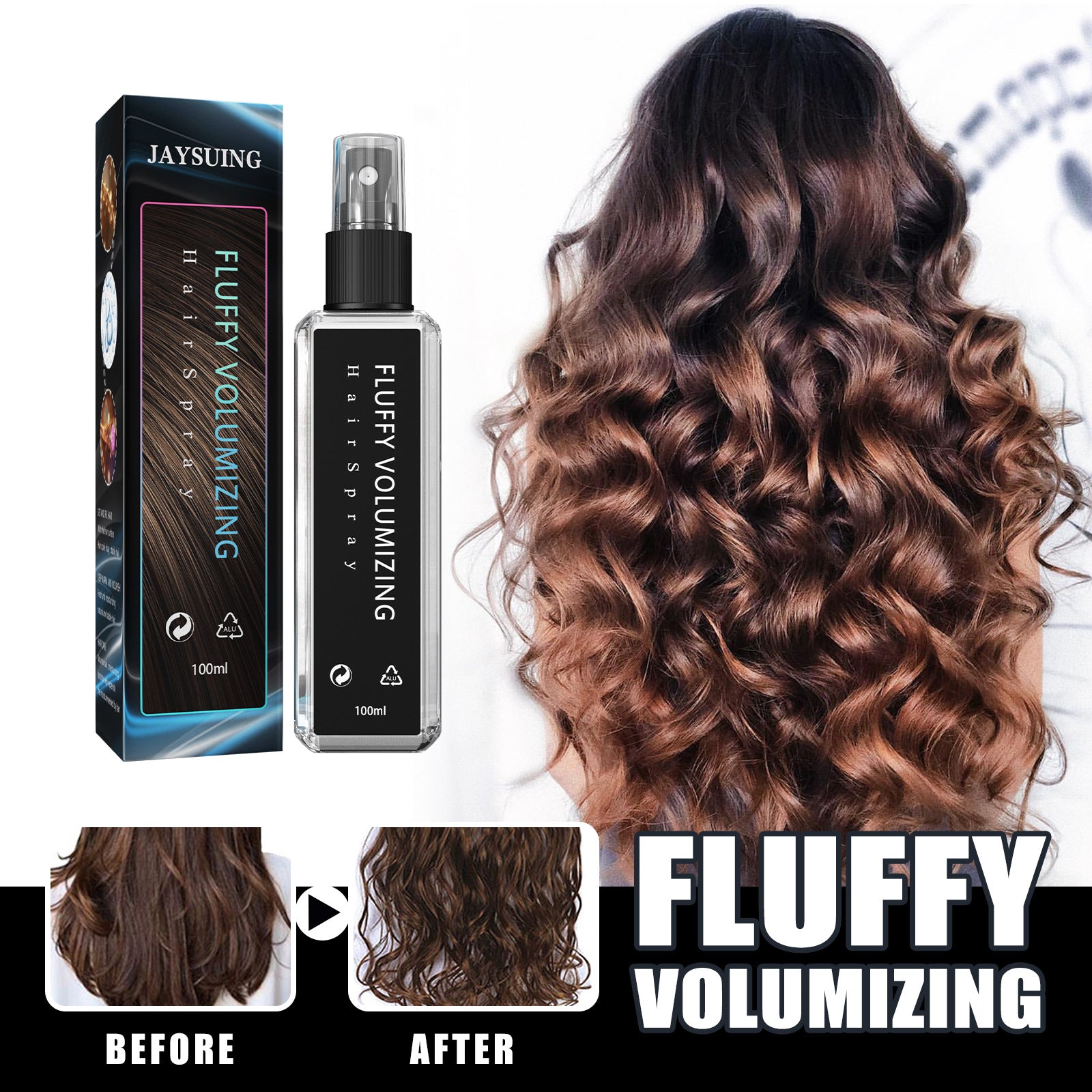 BotaniGrow™ 100ml Pflanzliches Haarverdichtungs Spray Natürlich | 1+1 GRATIS