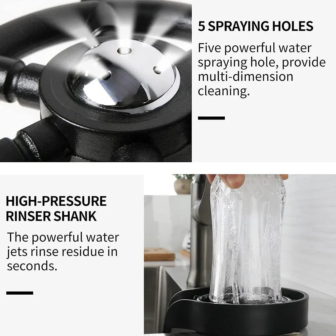 AquaPure – Hochdruck Glasreiniger Spülbecken | 50% RABATT