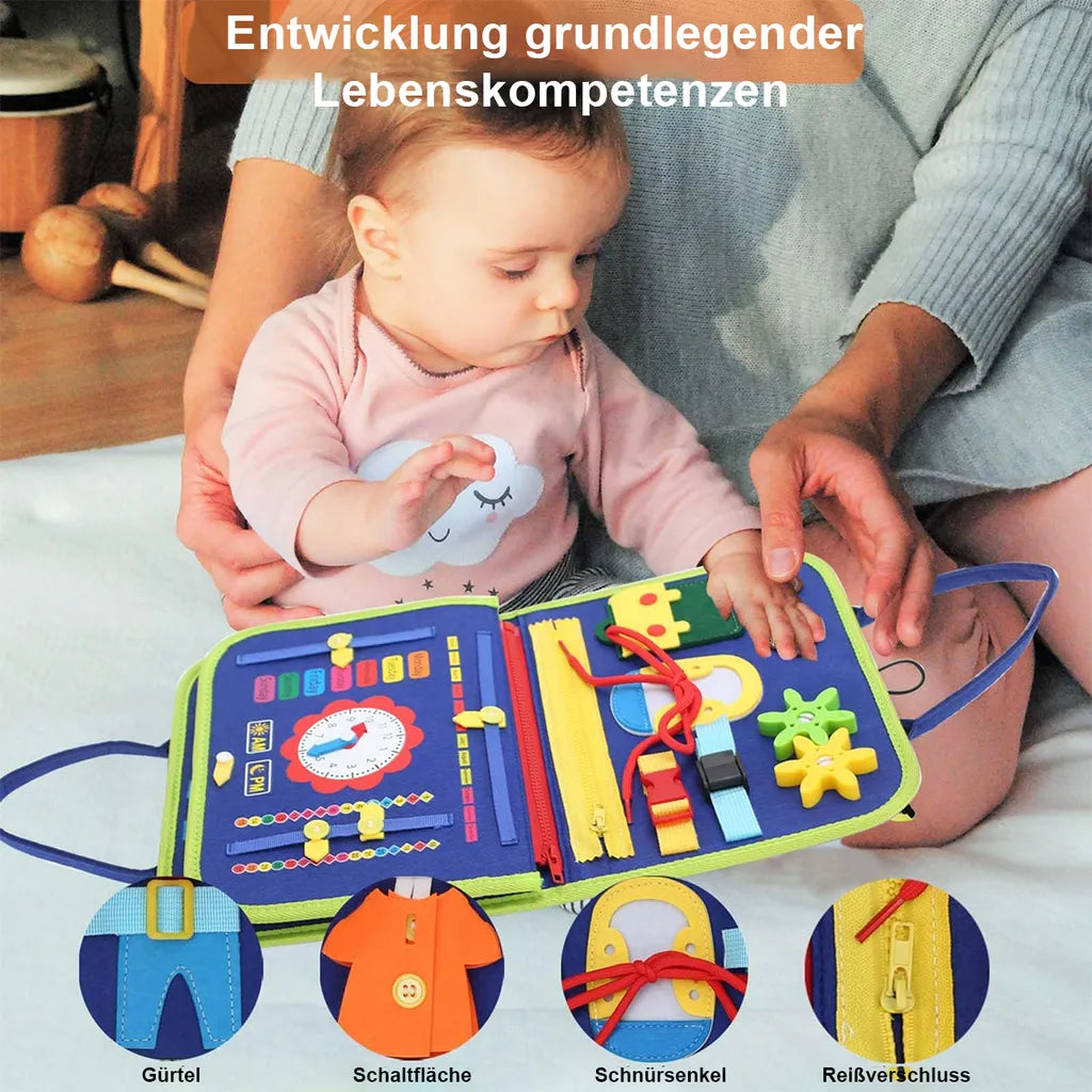 EduPlay - 25-in-1 Montessori-Spielzeug: Fördert Feinmotorik & Kognitive Fähigkeiten für Kinder | 50% RABATT