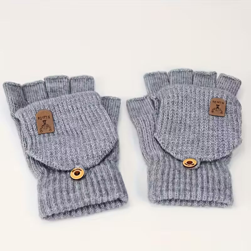 Kevin - Herren Fingerlose Halb-Finger Handschuhe