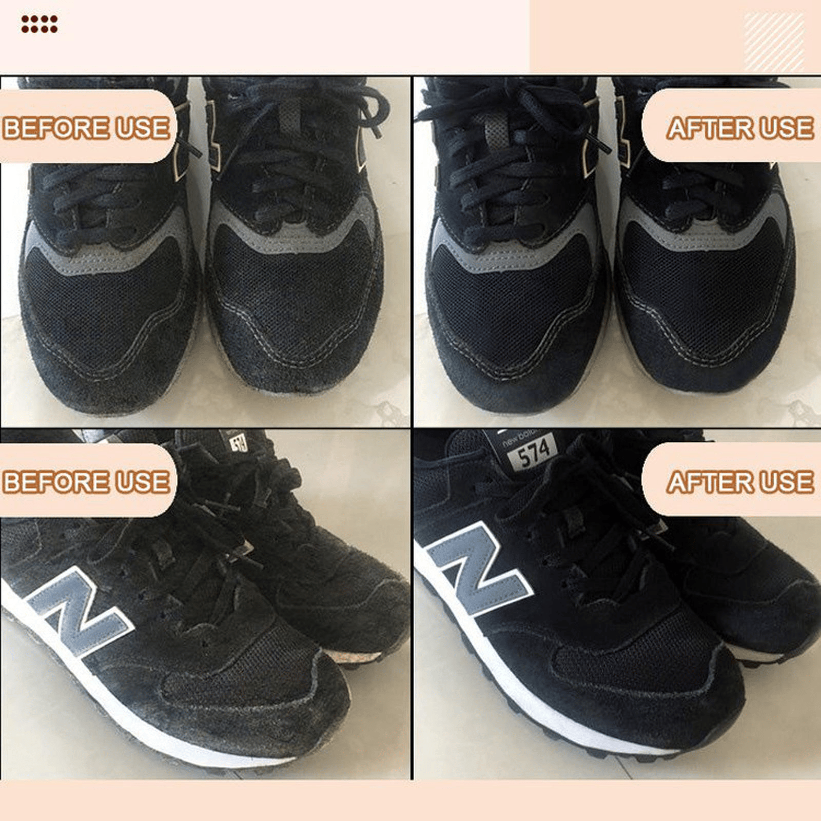 ShoeGuard – Gummischuhbürste für sanfte Reinigung | 1+2 GRATIS