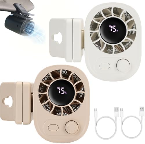 CoolBreeze™ Auto-Ventilator mit Clip | 50% Rabatt