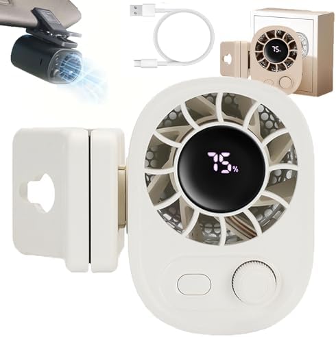 CoolBreeze™ Auto-Ventilator mit Clip | 50% Rabatt