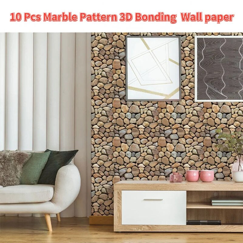 LuxeWall™ | Elegante 3D-Tapete | 5+5 GRATIS (10 STÜCK)