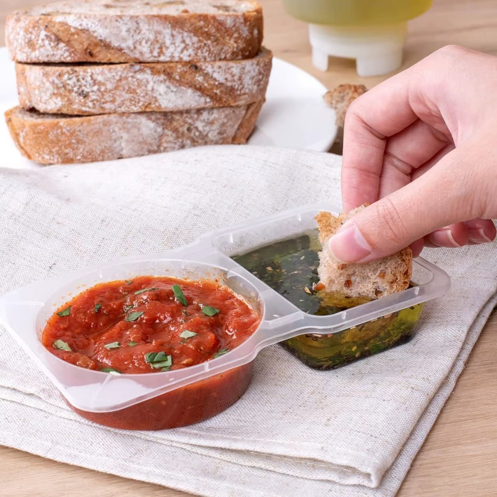 Wiederverwendbare Snackbehälter | 5+10 GRATIS