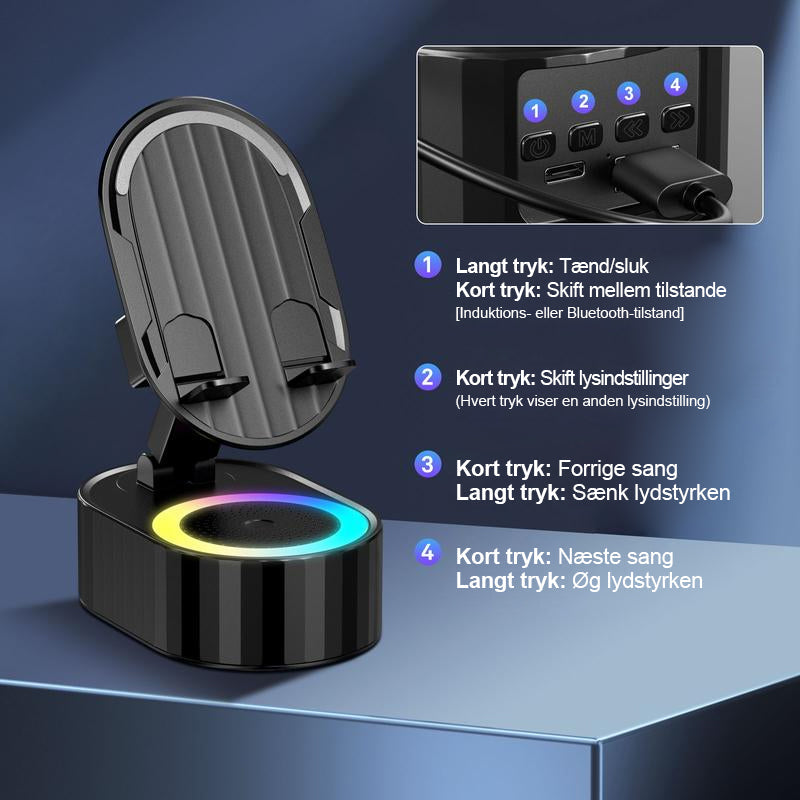 Bluetooth und Justerbart-Stativ