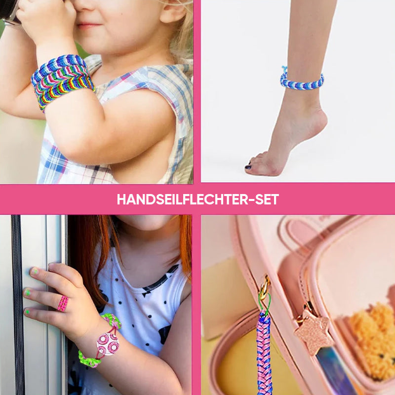 KreativKidz DIY Handstrick-Set – Fördern Sie Kreativität und Geschicklichkeit Ihrer Kinder!