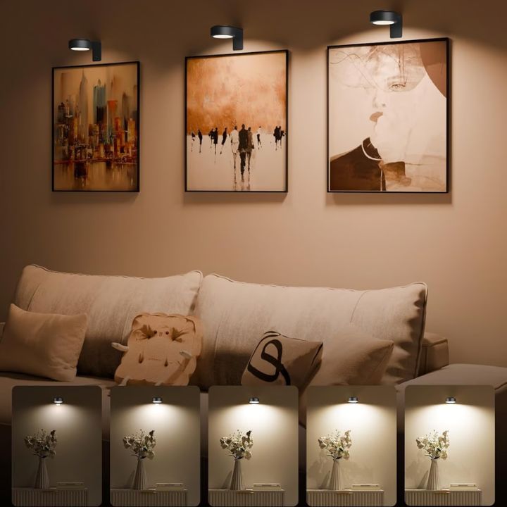 Kabellose magnetische LED-Lampe – dimmbar und wiederaufladbar | 50% Rabatt