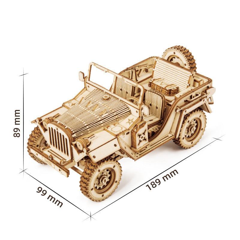 Mechanisches Holzpuzzle-Set™