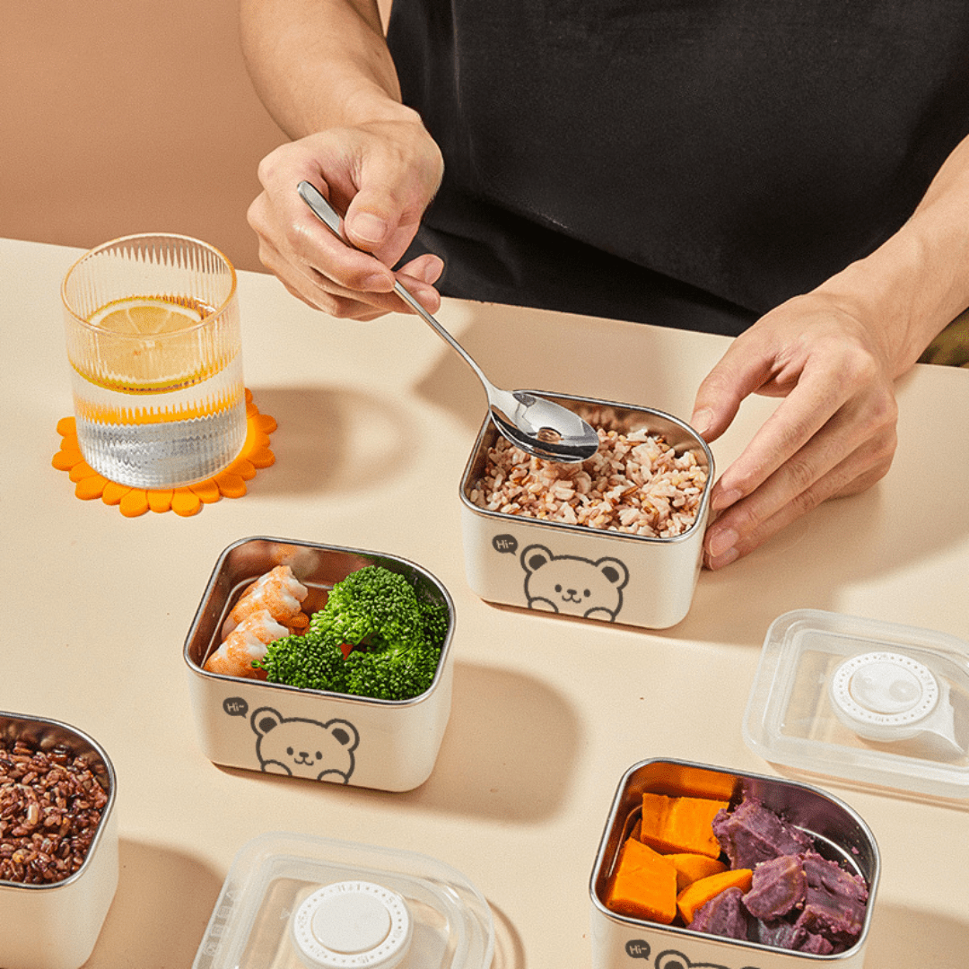 FreshBox™ – Edelstahl Meal Storage Container (300ml) | 1+1 GRATIS