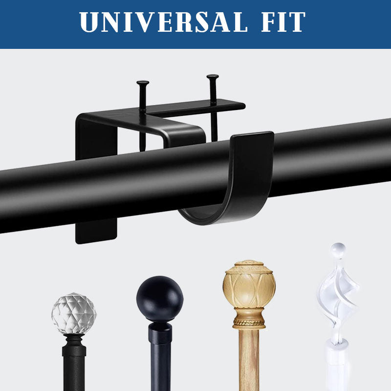 CurtainEase – Gardinenhalterung ohne Bohren | 1+1 GRATIS