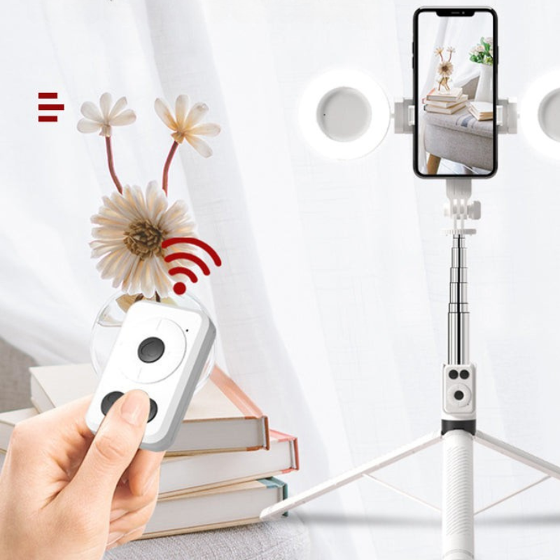 6-i-1 6-i-1 Bluetooth Selfie-Stick  | Allsidig für perfekte Bilder